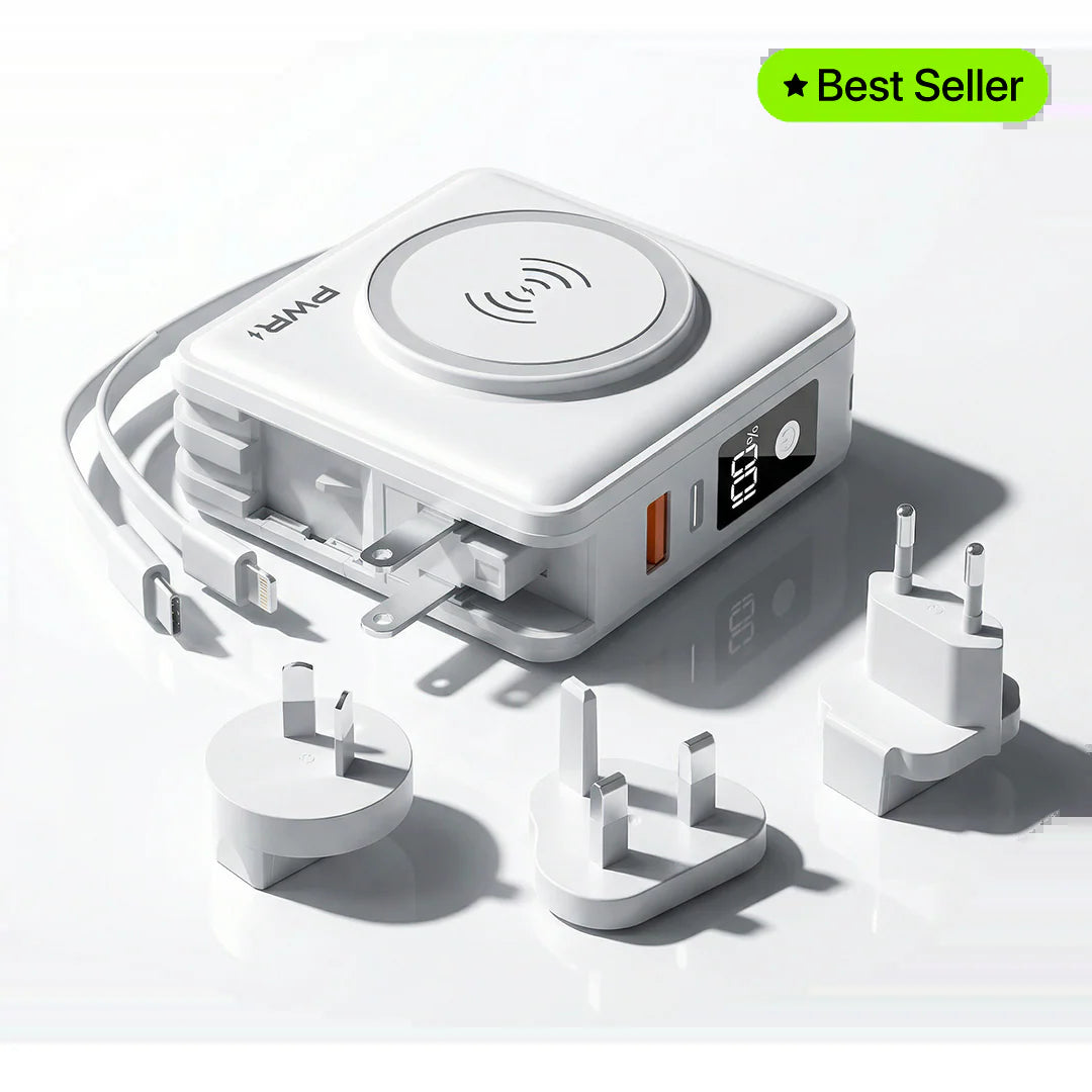 Travel Pro - 5 in 1 Power Bank